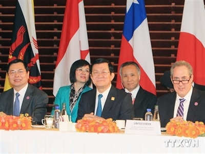 Chủ tịch nước khẳng định quyết tâm của Việt Nam trong đàm phán TPP