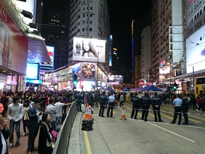Xuất hiện dấu hiệu lạ liên quan tới biểu tình ở Hong Kong