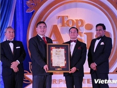 Việt Nam đoạt giải quốc gia thu hút đầu tư sản xuất nhất châu Á