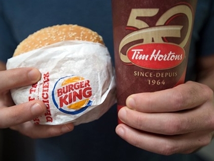 Burger King được phép chi gần 11 tỷ USD thâu tóm Tim Hortons