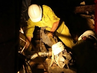 Sập hầm thủy điện Đạ Dâng: Đã khoan thủng đến đoạn hầm bị sập