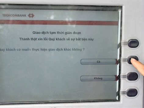 Sẽ có xử phạt “nóng” ATM