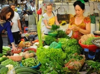 Hà Nội: Mua sắm dịp Tết tăng, CPI tháng 2 vẫn giảm 0,07%