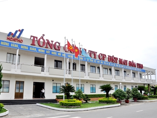 Dệt may Hòa Thọ ngày 25/3 GDKHQ tạm ứng cổ tức năm 2014 là 20%