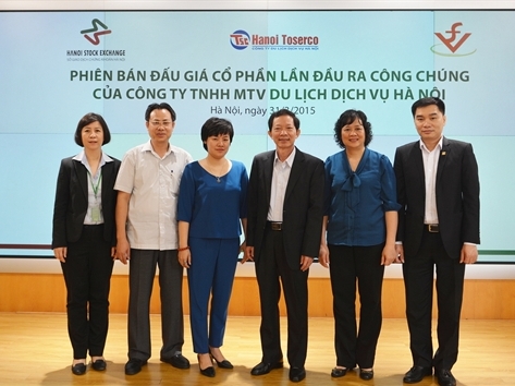 IPO Hanoi Toserco giá bình quân gần 14.500 đồng/cổ phần