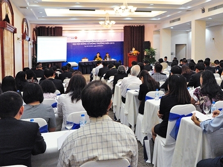 Viet Capital Bank: tổ chức Đại hội cổ đông thường niên 2015 thành công