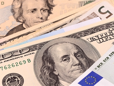 USD giảm phiên thứ 3 liên tiếp so với euro
