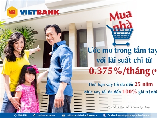 Xây dựng tổ ấm tương lai cùng VietBank