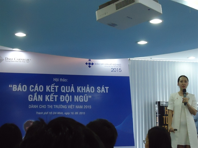 Dale Carnegie công bố kết quả khảo sát gắn kết đội ngũ tại thị trường Việt Nam