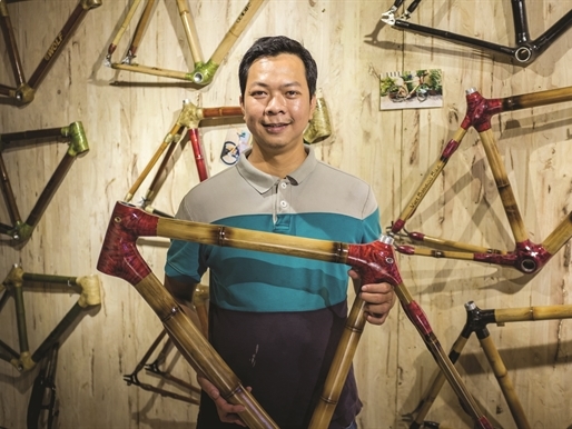Chàng kỹ sư và ý tưởng khởi nghiệp với xe đạp tre