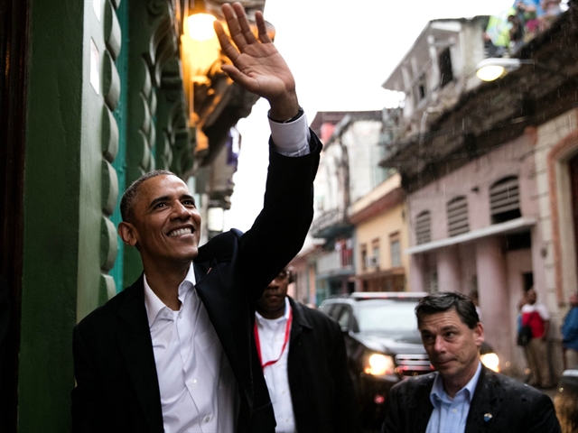 Những bức ảnh nổi bật trong chuyến thăm Cuba của tổng thống Mỹ