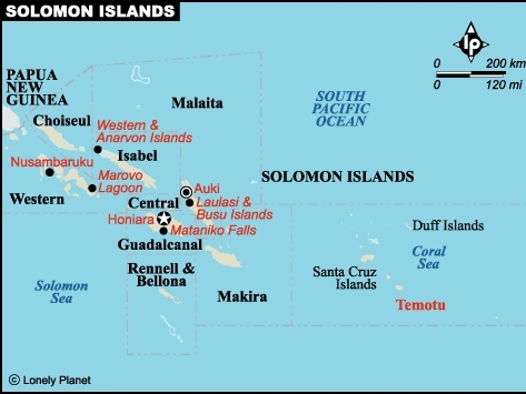 5 đảo của Solomon biến mất vì nước biển dâng