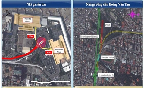 Sẽ xây metro vào tận sân bay Tân Sơn Nhất