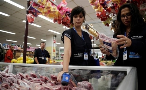 Việt Nam đã nhập gần 3.000 tấn thịt từ Brazil từ đầu năm đến nay