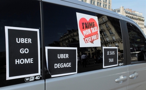 Uber lại gặp rắc rối pháp lý ở Pháp