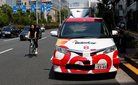 Nhật phát triển taxi tự lái phục vụ Olympic 2020 tại Tokyo