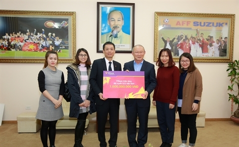 TPBank trao thưởng 1,6 tỷ đồng cho Đội tuyển U23 Việt Nam