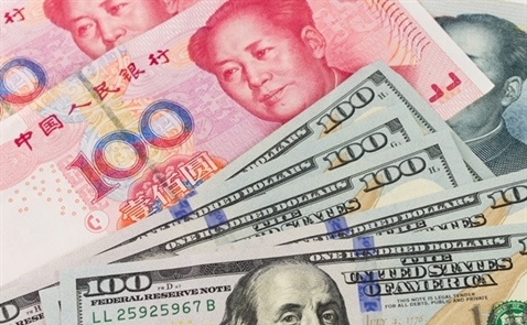 Trung Quốc nâng tỷ giá NDT so với USD lên mức cao nhất