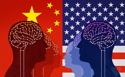 Trung Quốc vượt mặt Mỹ về vốn đầu tư công nghệ AI