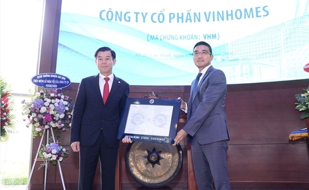 Vinhomes chính thức niêm yết 2,68 tỷ cổ phiếu với mã VHM