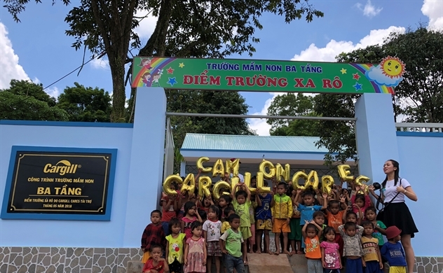 Cargill Cares khánh thành hai trường học mới cho trẻ em Việt Nam