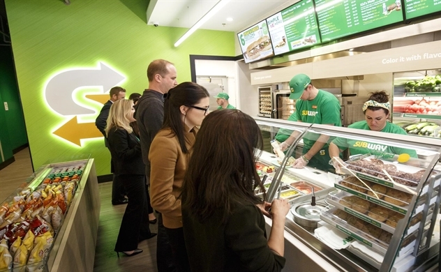 Chuỗi bánh, thức ăn nhanh Subway đóng thêm 500 cửa hàng