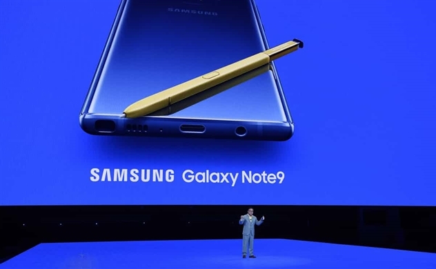 Samsung ra mắt Galaxy Note 9 trang bị bút cảm ứng thế hệ mới