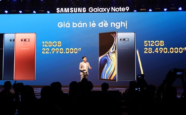 Galaxy Note 9: Giá trị của smartphone ngàn đô