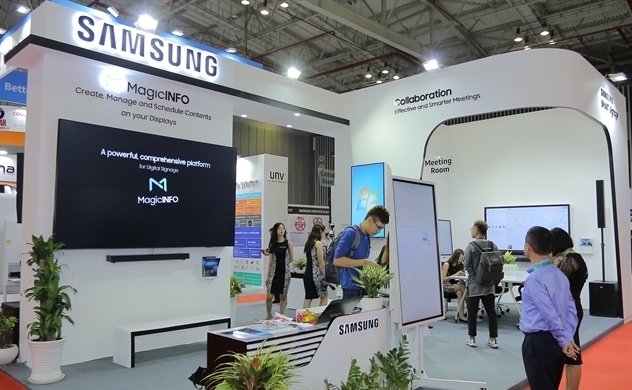Giải pháp trình chiếu và kiểm soát an ninh của Samsung