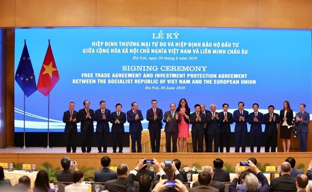 Hiệp định EVFTA chính thức được ký kết tại Hà Nội