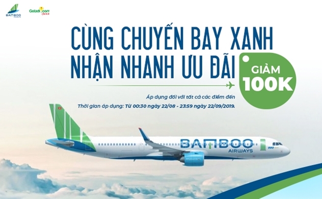 Gotadi bắt đầu bán vé tất cả các tuyến bay của Bamboo Airways