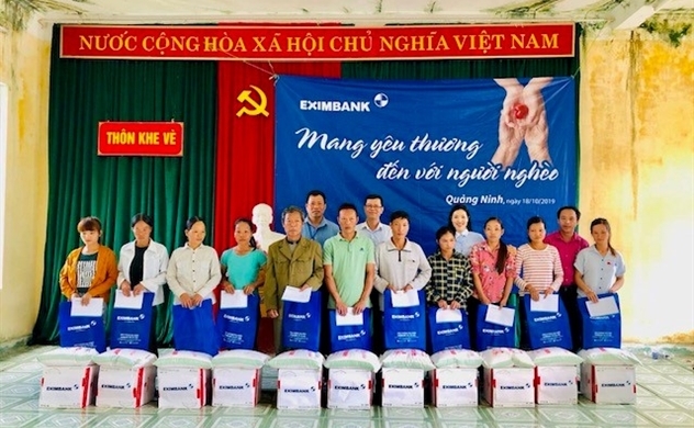 Eximbank mang yêu thương đến với người nghèo tại tỉnh Quảng Ninh