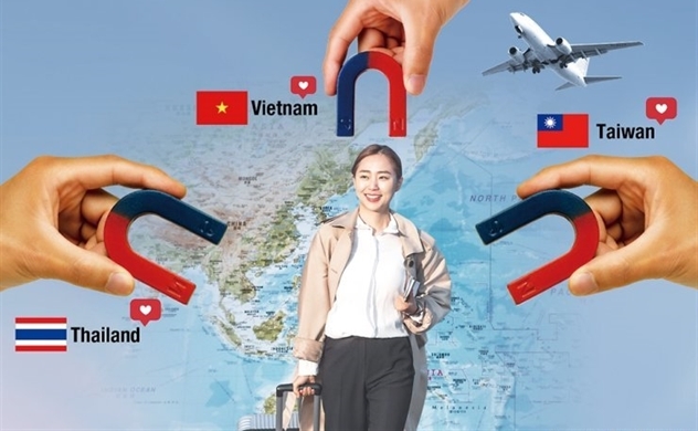 Việt Nam, Thái Lan, Đài Loan cạnh tranh để thu hút khách du lịch Hàn Quốc