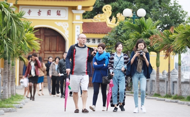 Tháng 1, khách Trung Quốc đến Việt Nam đạt 644,7 nghìn lượt người