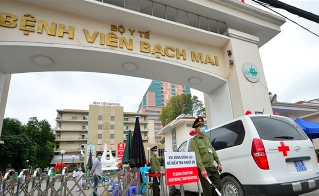 Coronavirus infections linked to Bach Mai Hospital top 16, tally hits 179