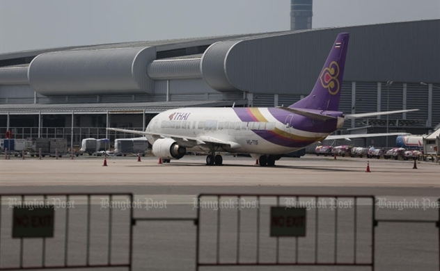 National airline Thai Airways is under bankruptcy option