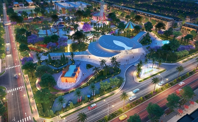 Gem Sky World - biểu tượng kiến trúc mới của “thành phố sân bay”