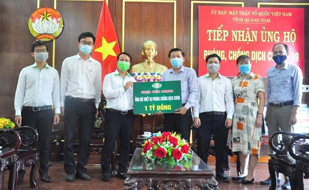Doanh nghiệp "tiếp sức" Đà Nẵng, Quảng Nam chống dịch COVID-19