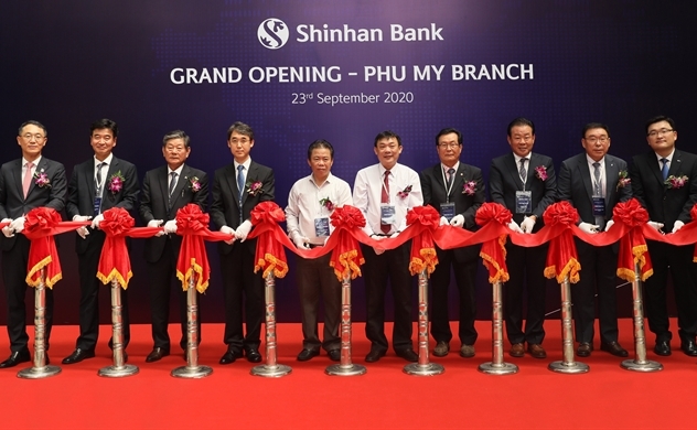 Ngân hàng Shinhan chính thức khai trương chi nhánh Phú Mỹ