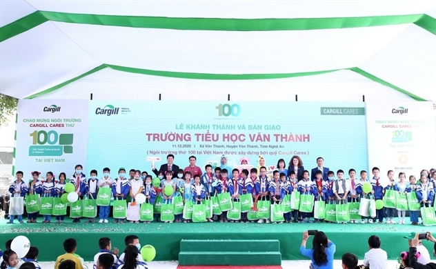 Cargill hiện thực hóa mục tiêu giúp các cộng đồng dân cư nông thôn Việt Nam phát triển thông qua giáo dục