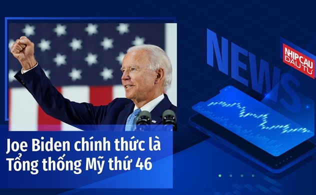 Joe Biden chính thức là Tổng thống Mỹ thứ 46