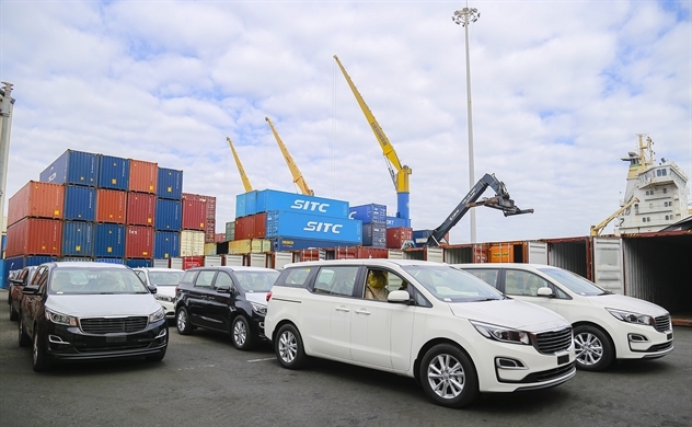 Thaco hoàn thành mục tiêu xuất khẩu hơn 1.400 ô tô, linh kiện