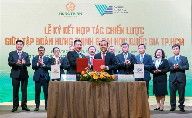 Tập đoàn Hưng Thịnh và Đại học Quốc gia TP.HCM ký kết hợp tác chiến lược