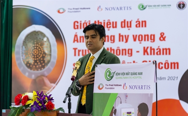 Novartis Việt Nam phối hợp với Fred Hollows Foundation triển khai dự án “Ánh sáng hi vọng”