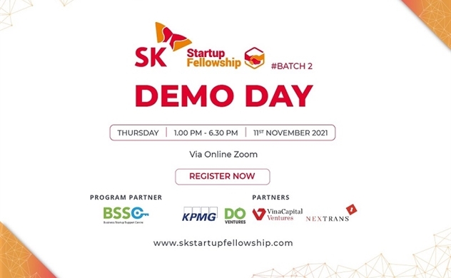11/11: Demo Day cho SK Startup Fellowship 2021