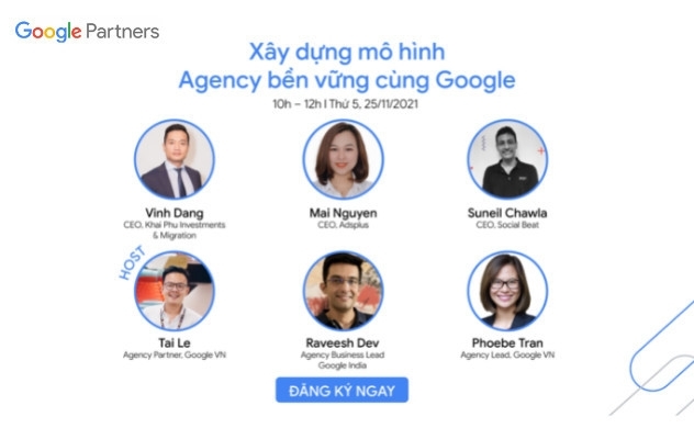 Xây dựng mô hình Agency bền vững cùng Adsplus- đối tác chính thức của Google tại Việt Nam