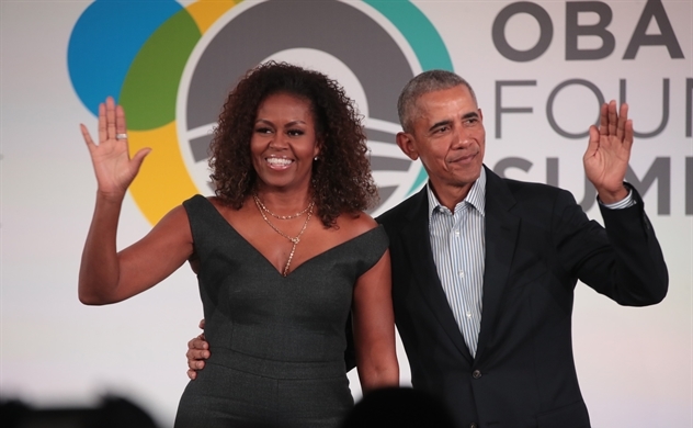 Vợ chồng ông Barack Obama là cặp đôi được ngưỡng mộ nhất thế giới năm 2021