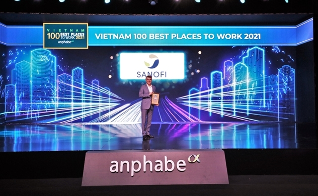 Sanofi thăng hạng trong top 100 nơi làm việc tốt nhất Việt Nam