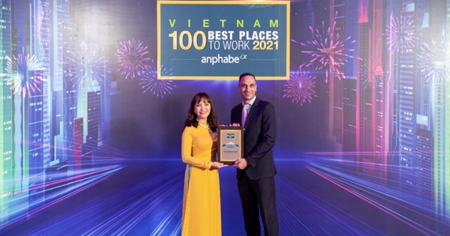 Pfizer Việt Nam được vinh danh trong bảng xếp hạng “100 nơi làm việc tốt nhất Việt Nam” năm 2021