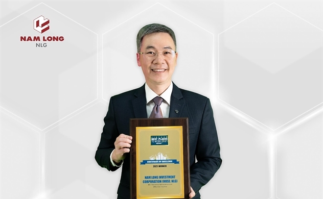 Nam Long tiếp tục thăng hạng trong “100 nơi làm việc tốt nhất Việt Nam”